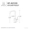 Anzzi Sabre Single-Handle Standard Kitchen Faucet in Oil Rubbed Bronze KF-AZ220ORB - alternate 2